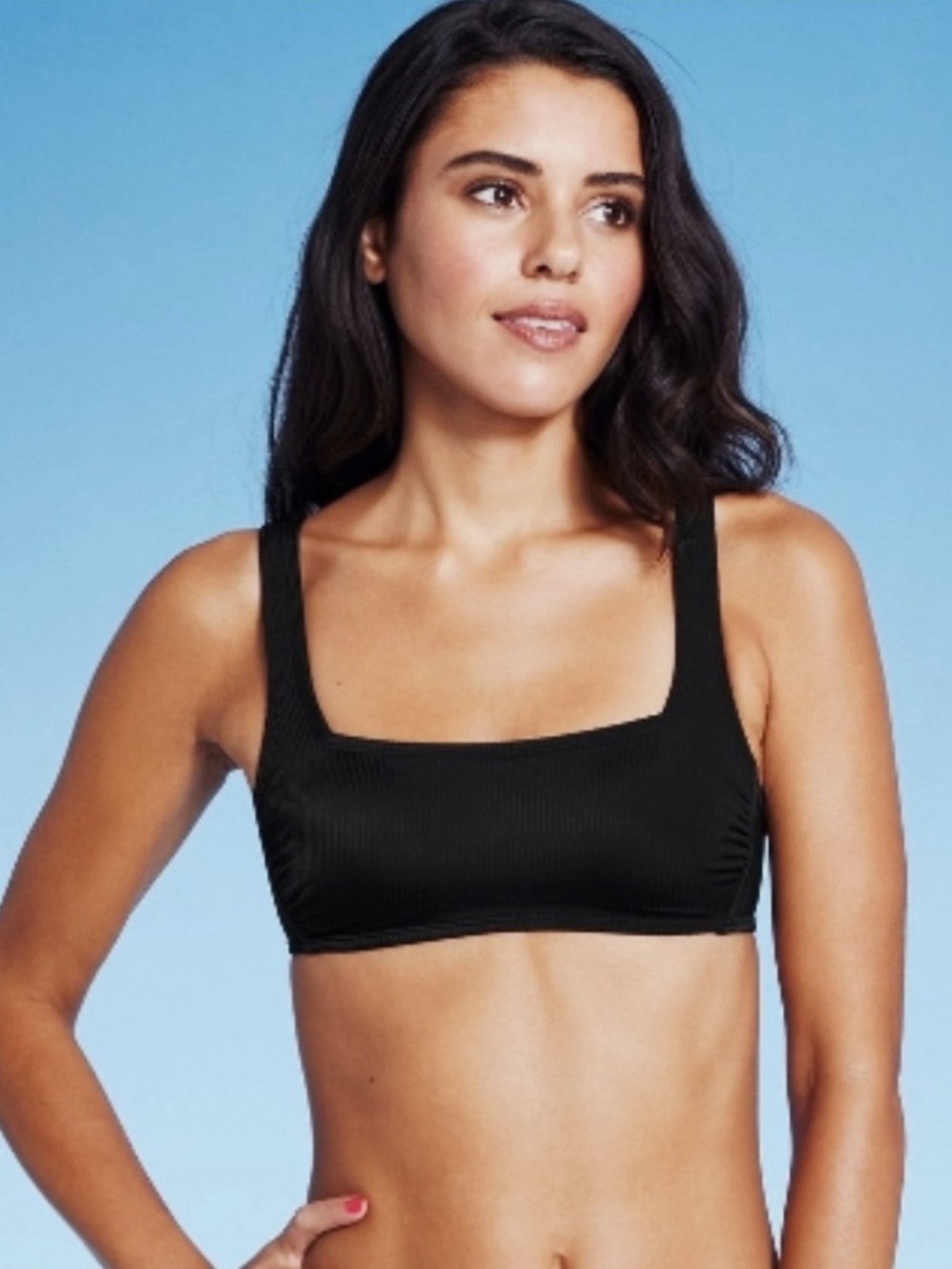 Square Neck Bikini Top